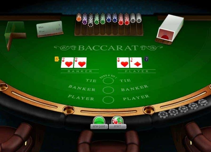 Luật chơi cơ bản của game bài baccarat dành cho newbie